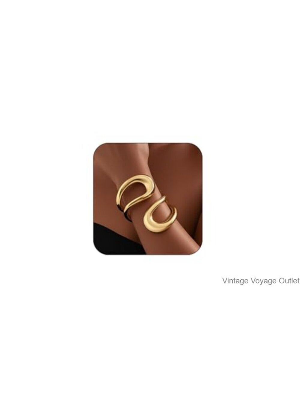 Chunky Gold Bangle Bracelet for Women Waterdrop Cuff Statement Jewelry